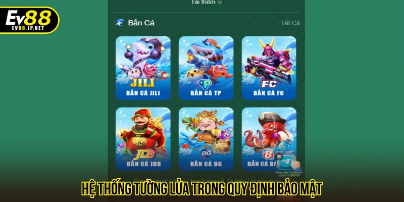 Chính sách bảo mật EV88 với hệ thống tường lửa hiện đại