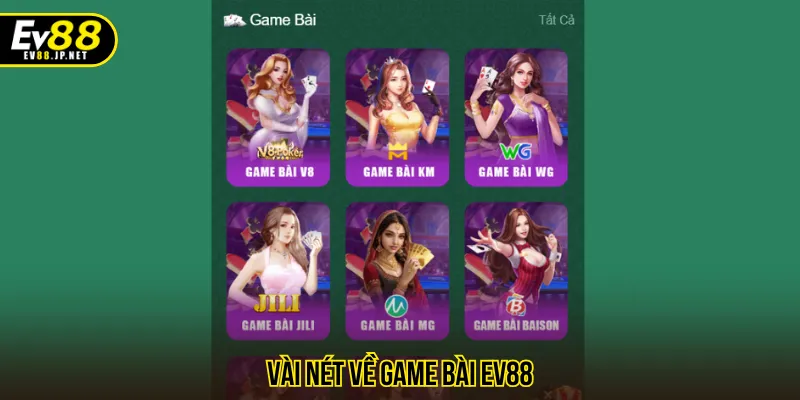 Game bài EV88 mang đến ván đấu đa dạng và kịch tính