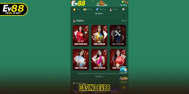 Casino EV88