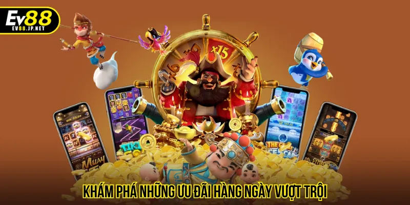 Phần quà khi thực hiện cách nhận thưởng EV88 hàng ngày