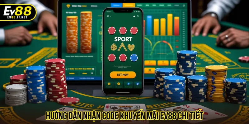 Thực hiện theo hướng dẫn nhận code khuyến mãi EV88