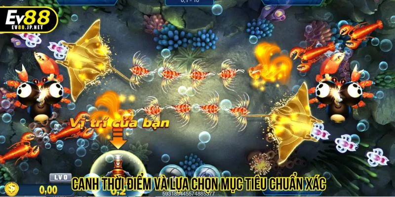 Canh được thời điểm phù hợp là bí kíp bắn cá rồng vàng giúp tiết kiệm đạn