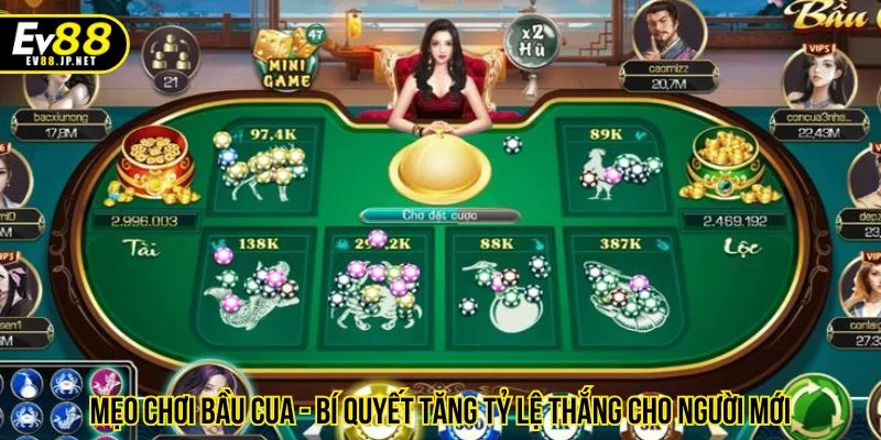 Mẹo chơi bầu cua